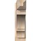 Ekena Millwork Balboa Smooth Craftsman Outlooker, Douglas Fir, 7 1/2"W x 26"D x 26"H OUT08X26X26BOA04SDF - alternate 2